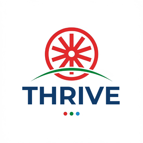 THRIVE project logo.